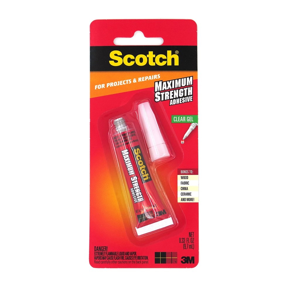 【芥菜籽文具】3M SCOTCH // 強力瞬間膠接著劑系列 6048N 快乾強力膠 (膠狀) 9.7ml